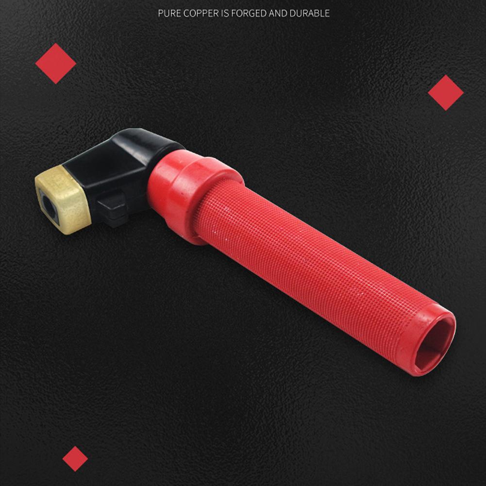 Сварочные клещи, аксессуар для сварочного аппарата, полный медный держатель сварочного электрода, эластичная пружина