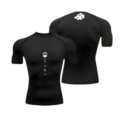 Компрессионная рубашка Итачи | Итачи Учиха, Шаринган, Акацуки, Наруто, Ураганные хронометры, Аниме, Спортивная одежда, Футболка, Компрессор, Muscleshirt, Фитнес