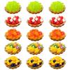 Realistic Fruit Tart Food Samples with Ball Chains Types X 3 of 15 Pieces Ideal for and Early Childhood Care Realistic Food Pretend Capsule Fairs (5