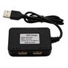 2 в 1 USB Зарядное устройство 7,4 В Литиевые аккумуляторы Зарядный шнур Совместимо для аккумуляторов от 350 мАч до 2200 мАч для радиоуправляемой машины