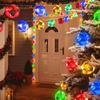 40 LED Magic Ball Lights Garland Fairy String Lights Laser Ball Dazzle Lamp For Home Party Indoor Bedroom Decoration Christmas