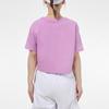 Nike Спортивная одежда Essential укороченная повседневная футболка с коротким рукавом женские топы фиолетовые BV6176-591