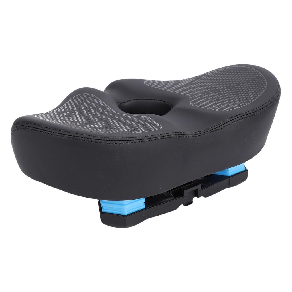 Bike Seat Cushion Enlarged and Thickened Waterproofing Foldable Comfortable Wide Bike Saddle for Cycling
