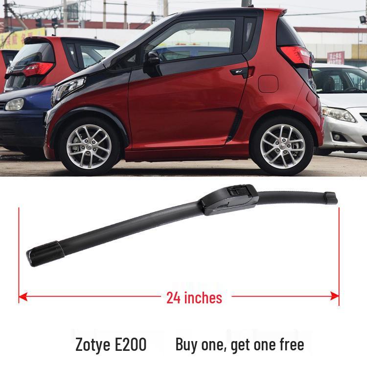 Zotye E200 Передняя бескаркасная щетка стеклоочистителя Резиновая лента (Оригинал, 2018)