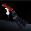 SM Tools Флиртующий кожаный хлыст: Маленькая игрушка для тренировки взрослых с деревянной ручкой и ремешками из натуральной кожи