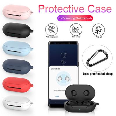 Противоударный гибкий силиконовый защитный чехол для Galaxy Buds+
