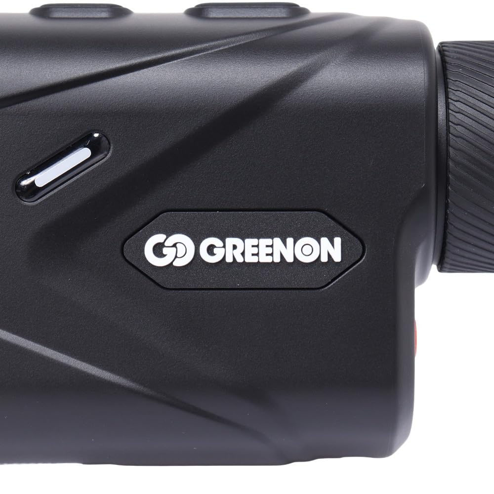 GreenOn LASER CADDIE GL04 Лазерный дальномер OLED-дисплей (черный) - Двухцветный красный/зеленый