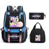 Kpop Demonunters Printed Children'S Pencil Bag Meal Bag Three-Piece Set Elementary And Secondary School Bag