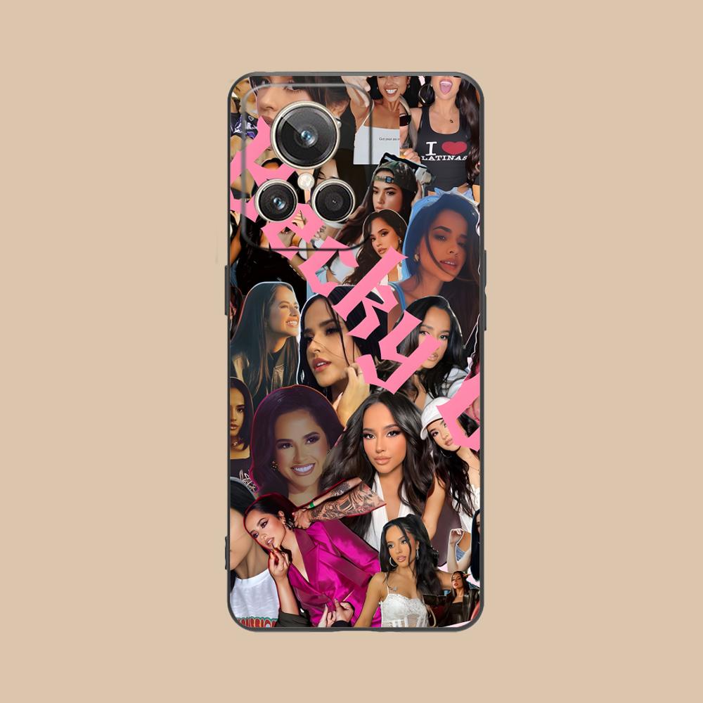 Модный матовый чехол из ТПУ Becky G для мобильного телефона Realme GT 8 Neo Pro C75 73 71 C67 65 C55 53 C35 31 C20 15 Цветная крышка