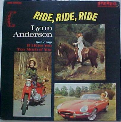 Виниловая пластинка ЛИНН АНДЕРСОН - Ride, Ride, Ride CHS1001 Chart Records 1967 США Фолк Б/У