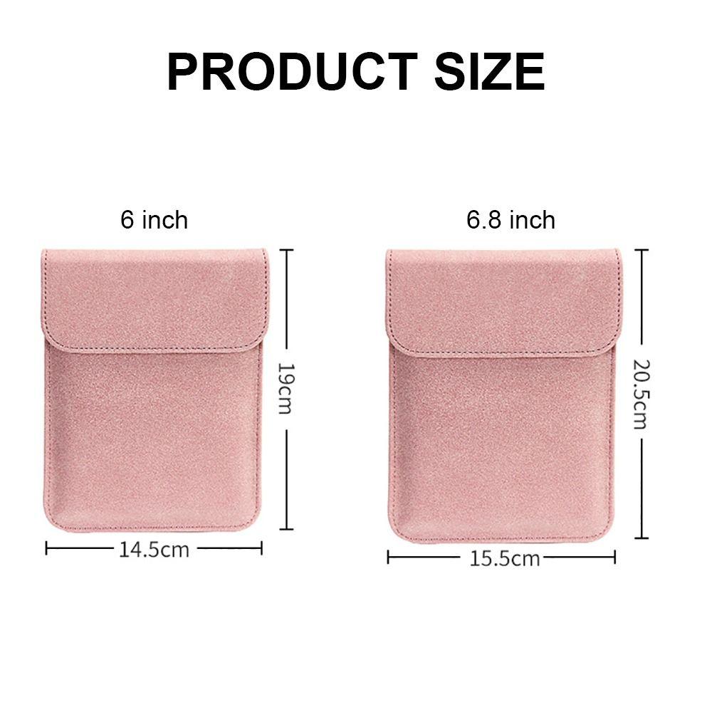 Ultra Thin PU Leather Paperwhite Cover Tablet Sleeve for Kindle 6.8" Carrying Bag Protective Case