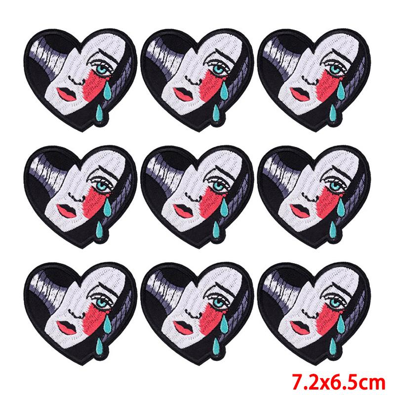 10 шт./лот, оптовая продажа, вышивка, железные нашивки для одежды, нашивки для одежды, куртки, декор, аппликация, принадлежности для шитья