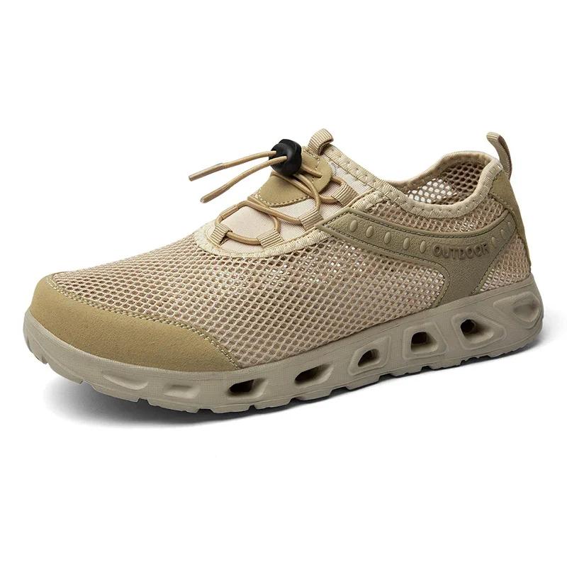 Летние сетчатые кроссовки для мужчин горячая распродажа уличные дышащие мужские спортивные туфли модные повседневные легкие кроссовки мужчины