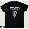 TOTO Band Базовый Логотип Для Фанатов Черный Все Размеры Футболка AG854