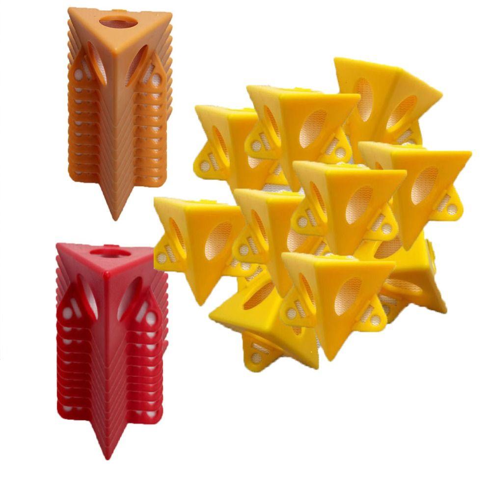 30 шт. Желтые/красные/оранжевые подставки в форме пирамиды Современные/модные подкладки для рисования на открытом воздухе