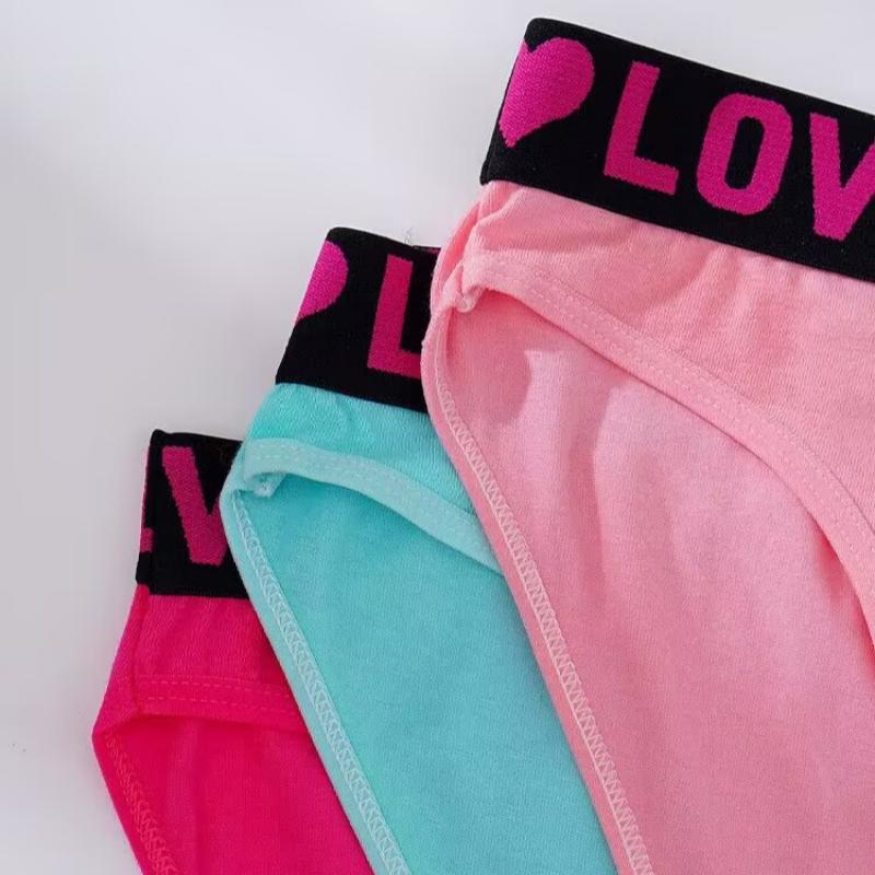 Женские хлопковые трусики Мягкое нижнее белье Удобные трусы Цветочные кружевные трусы Трусики с низкой посадкой Нижнее белье M-XL