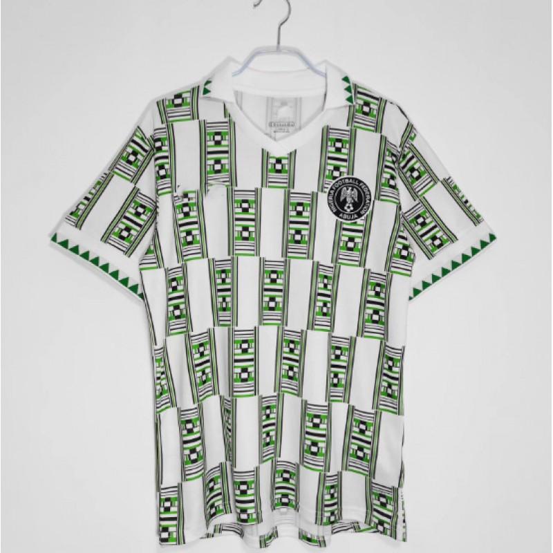 Retro National Team Football Jerseys Spain Brazil Turkey Nigeria Short Sleeve Sports Men Women
