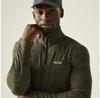 Regatta Fleece Jacket with Half-zip Thompson Marl