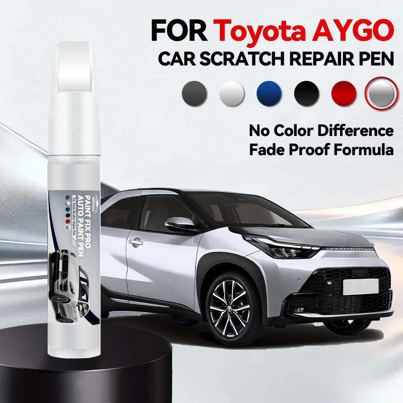 Vehicle for Exclusive Use For Toyota AYGO Paint Repair Pen Touch Up Scratch Remover DIY Auto Accessories Black White Silver Blue