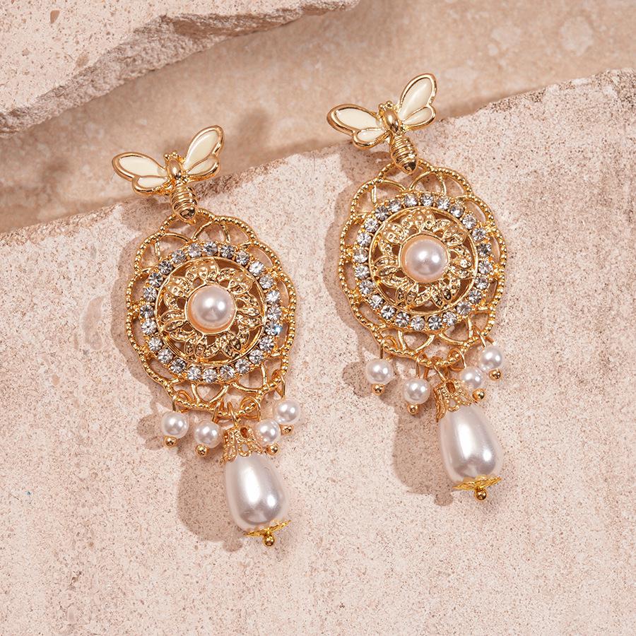 Роскошные серьги-кисточки с красными цветами: Стильные, Дорогие, Акцентные Серьги-Гвоздики для Женщин