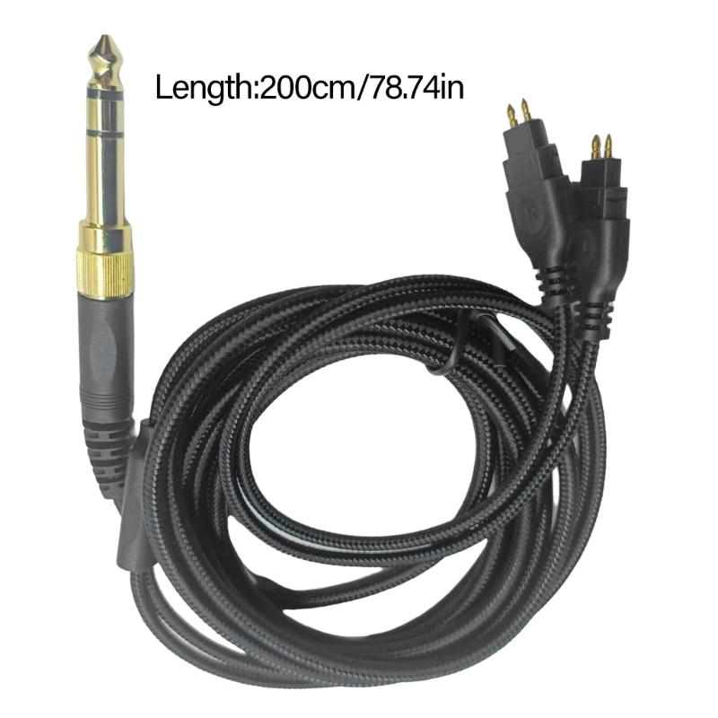 Качественный аудиокабель, совместимый с наушниками HD580 HD600 HD650 HD660S HD6XX, сменный аудиокабель для улучшения 78,74 дюйма
