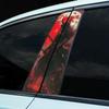 1 шт. JDM Самурайские Автонаклейки Автомобиля B-стойка C-стойка Водонепроницаемая Декоративная Накладка Царапина DIY Двери Стойка Солнцезащитная Виниловые Наклейки