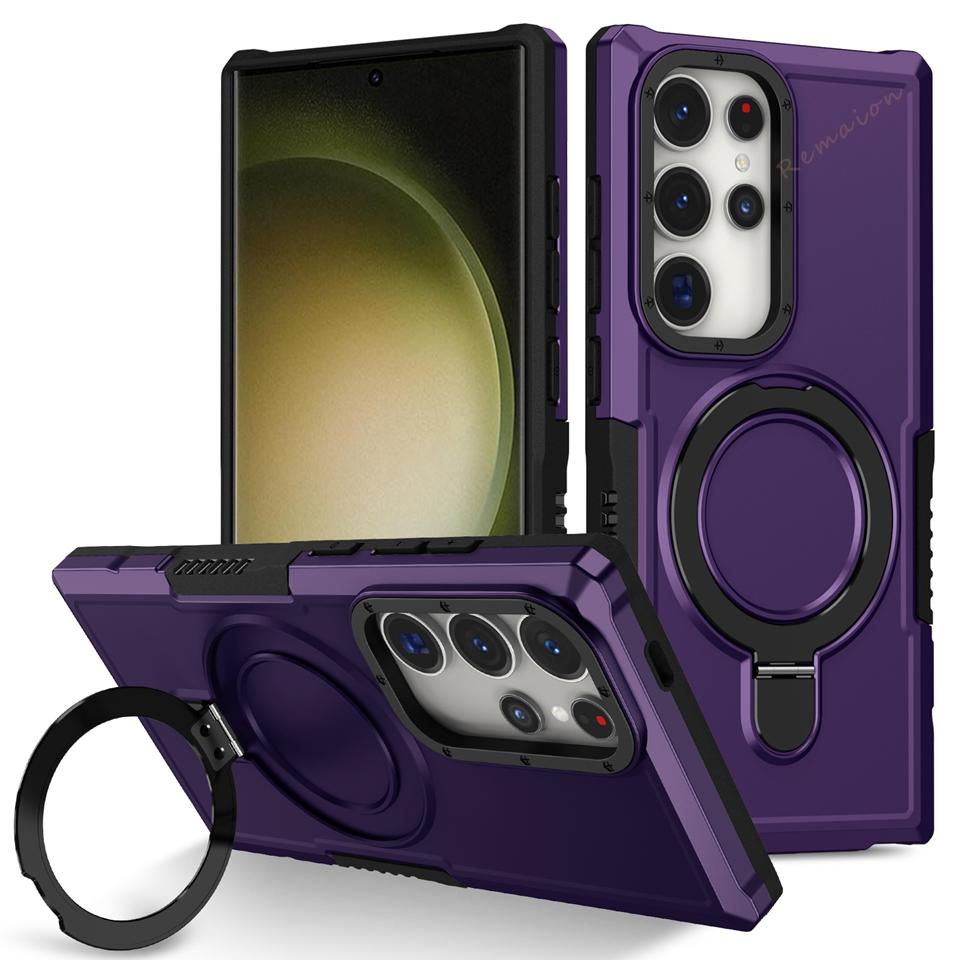 Shockproof Magnetic Case for Samsung Galaxy S24 S22 S23 S25 S26 FE Ultra Plus S26 S25 S24 Ultra A55 5G Magsafe Protector Cover