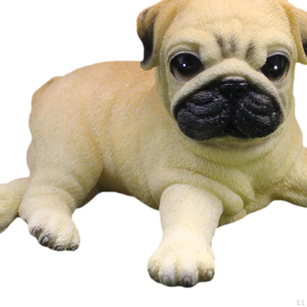 Миниатюрная скульптура собаки для украшения автомобиля и дома