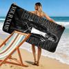 Name Custom King of Pop Print Beach Towel, Large Soft Quick Dry Towel for Beach Camping Swimming