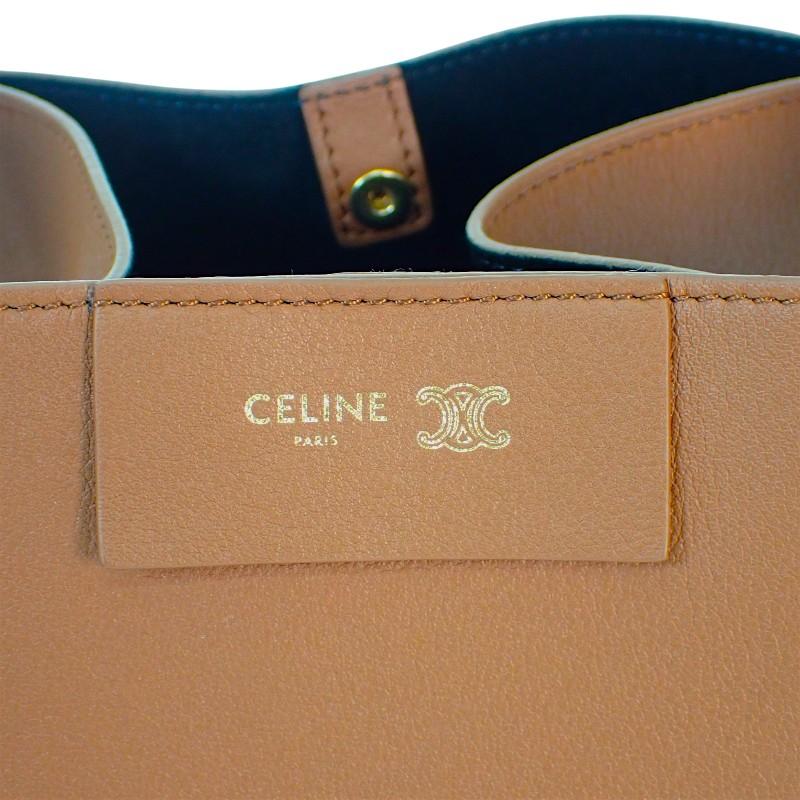 CELINE  124182T83.GFY5 2WAY bag Brown/Soft tongue Calfskin Women
