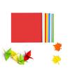 500 Square Origami Sheets, 10 Color Origami 7 × 7, Double-Sided Color Origami Beginner