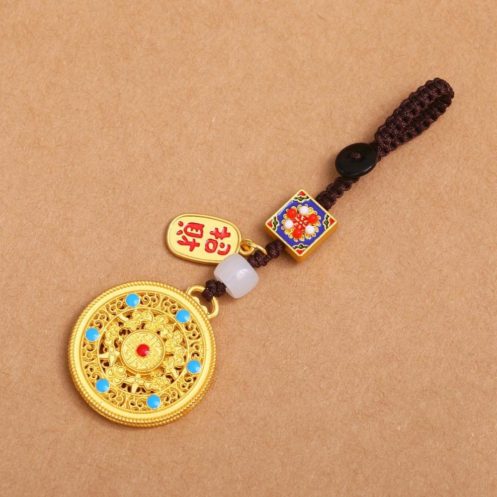 Small Pendant Five Blessings Keychain Car Key Charms Key Chain Strap Car Keys Charms Decoration