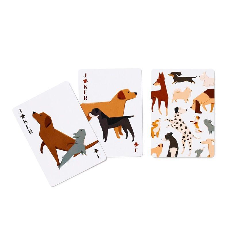 Pkpcard04 standard talia kart do gry barks dog
