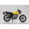 Aoshima Bunka Kyozai Skynet Масштаб 1/12 Полностью собранный мотоцикл Honda CB400FOUR Желтый попугай
