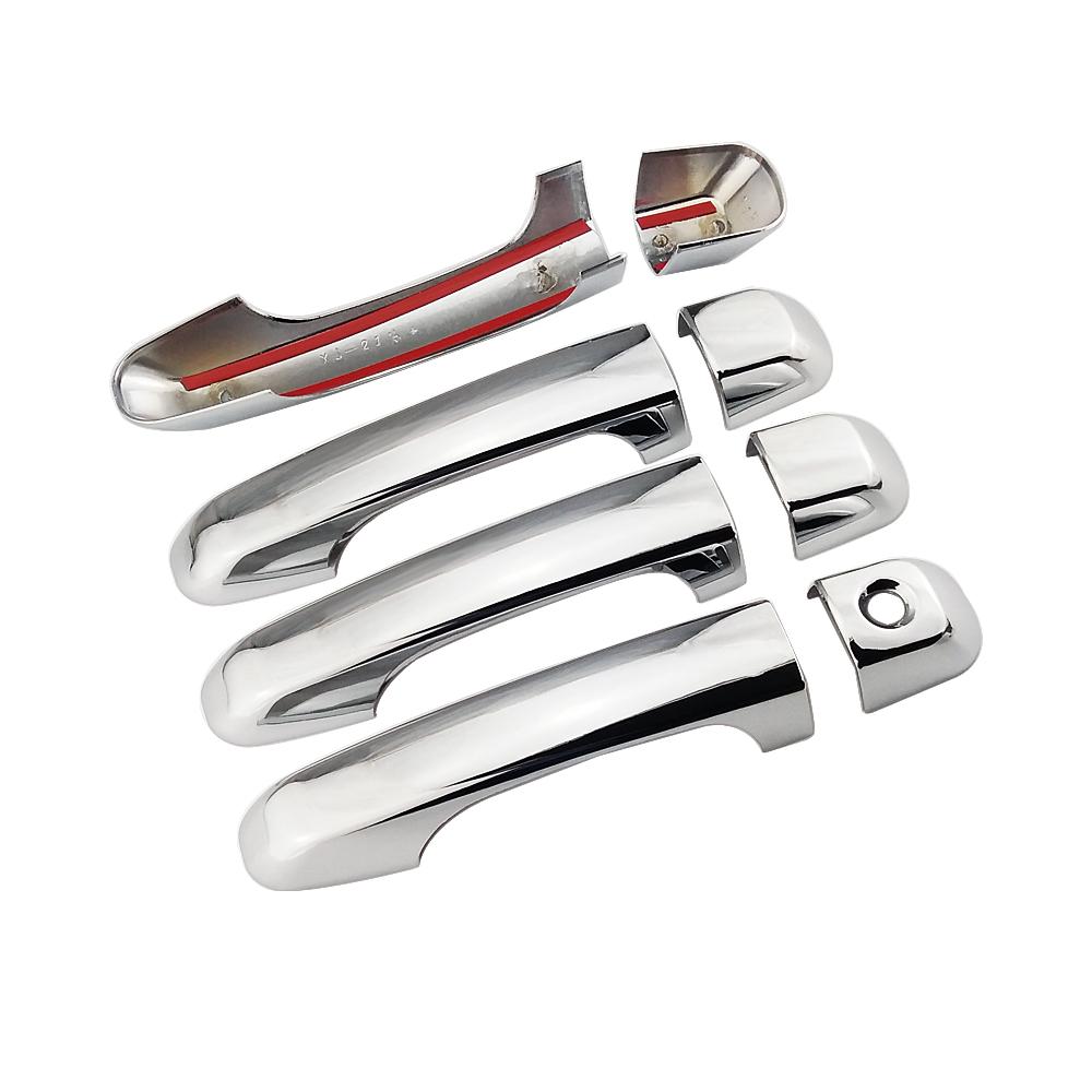 Внешние детали для Toyota 4Runner 4 Runner 2010 2024 хромированная накладка на дверную ручку автомобиля, защитная наклейка, аксессуары для укладки