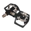 1 Pair set Multi Use Ultralight Sealed Bearings Bicycle Pedals Dustproof Self Locking PedalBlack