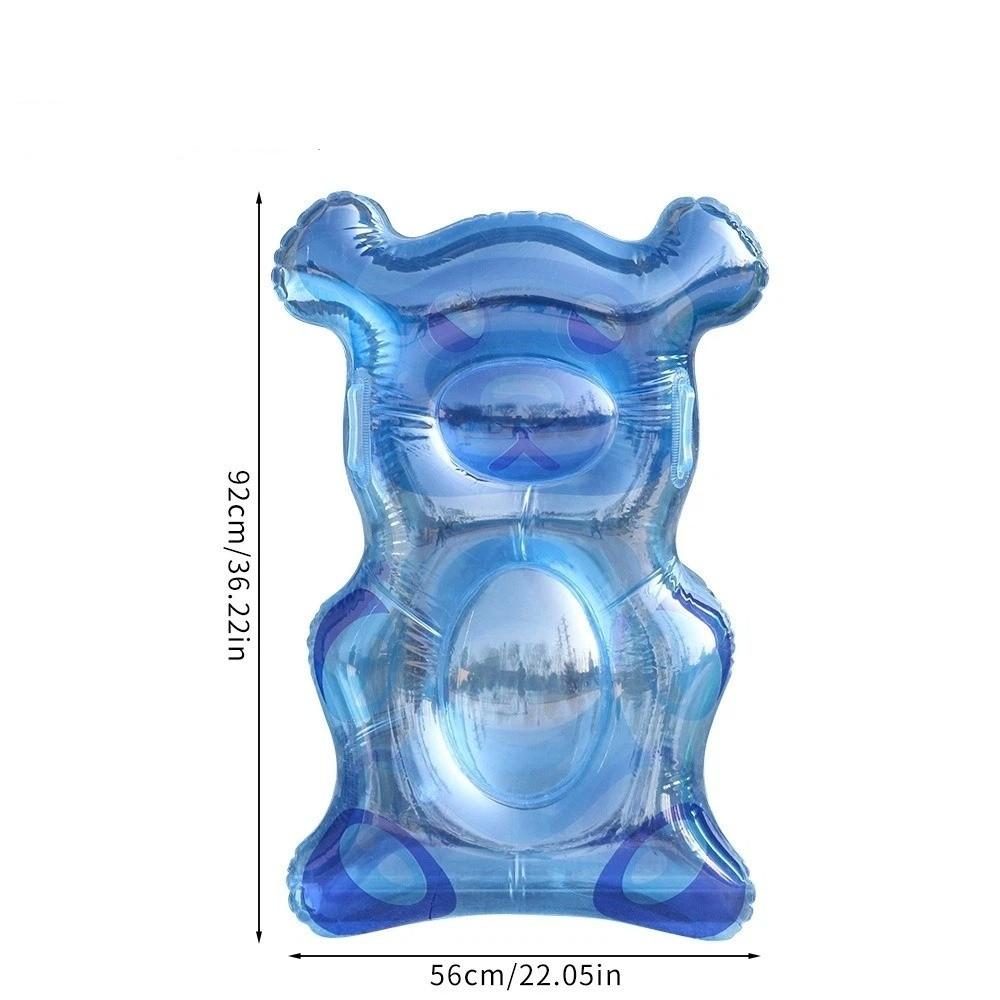 Bear Shaped Bear Water Surfboard Thickened Inflatable Surf Board Cute Floating Raft Summer Beach