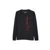 Engineered Long-Sleeve Crew-Neck T-Shirt Men Tops Black CD5506-010