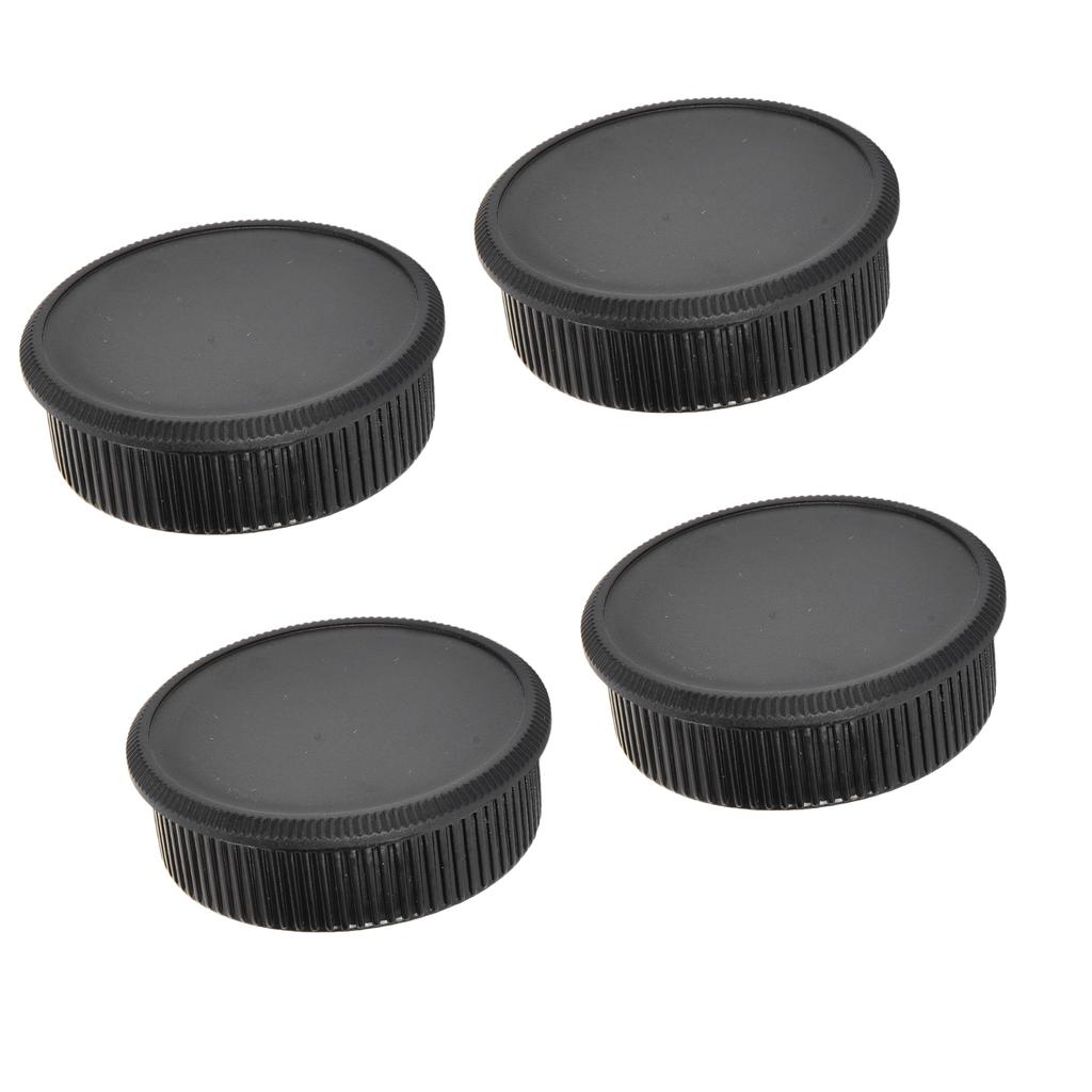 4 Pair Camera Rear Lens Cap Cover and Body Cap Set for M42 Screw Mount Camera Accessories
