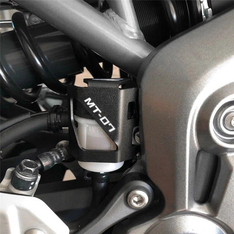 Для Yamaha MT07 MT09 FZ07 FZ09 FZ 07 09 MT 07 09 2015-мотоцикл с ЧПУ, задняя крышка бачка тормозной жидкости, защитная крышка