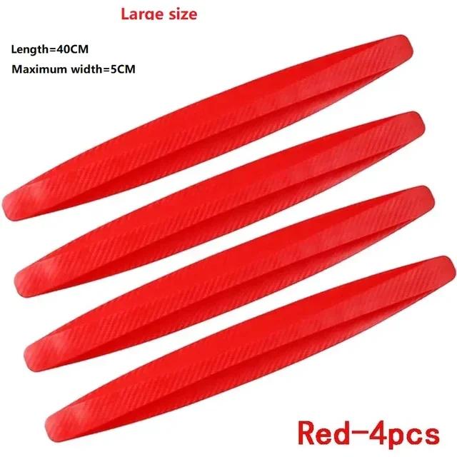 8 шт. больших/маленьких размеров защитная полоса для бампера автомобиля, защитные полосы для углов, защита от царапин, защита от столкновений