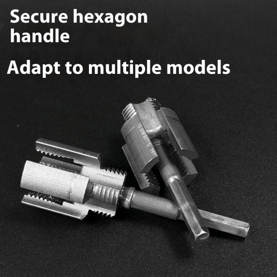 Интегрированный инструмент для внутренней и внешней резьбы труб, сверхпрочный универсальный инструмент двойного назначения для нарезания резьбы труб из ПВХ