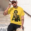 Sphynx 2026 New Fashion Heavyweight Hot Selling Retro Printed Pattern Fun Round Neck Tshirt For Daily Comfort