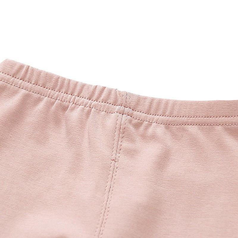 Детские брюки для маленьких девочек, милые длинные брюки, детские эластичные брюки