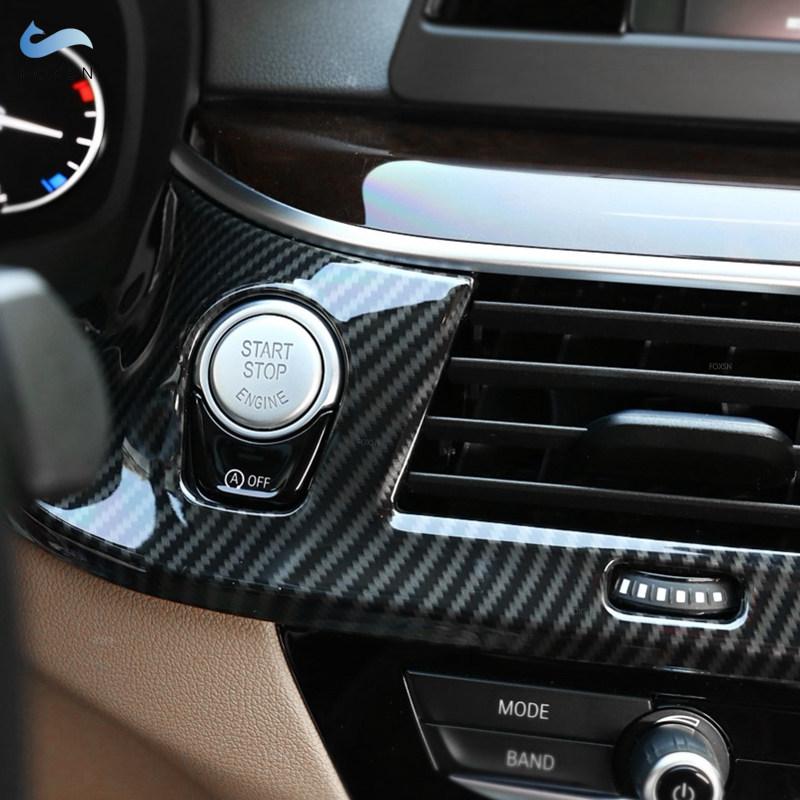 Для BMW 5 серии G30 6GT G32 2018 автомобильный центр управления кондиционером на выходе вентиляционная рамка крышка отделка интерьер