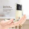 Drop Protection Clear Finger Ring Case For Samsung Galaxy Z Flip 3 5g Flip3 Non -Fingerprint Cover Fundas