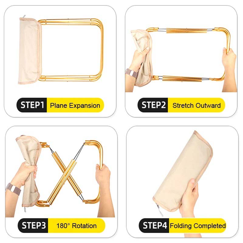 Портативный складной стул для кемпинга, рыбалки, ультралегкий стул для скалолазания, походный стул для пикника, барбекю, маленькая складная скамейка, мини-стул