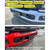 Рамка для переднего номерного знака для Ford F250 F350 F450 F550 Super Duty 2024 2025 2026 Без сверления Держатель переднего бампера для номерного знака Крепежный кронштейн Крышка