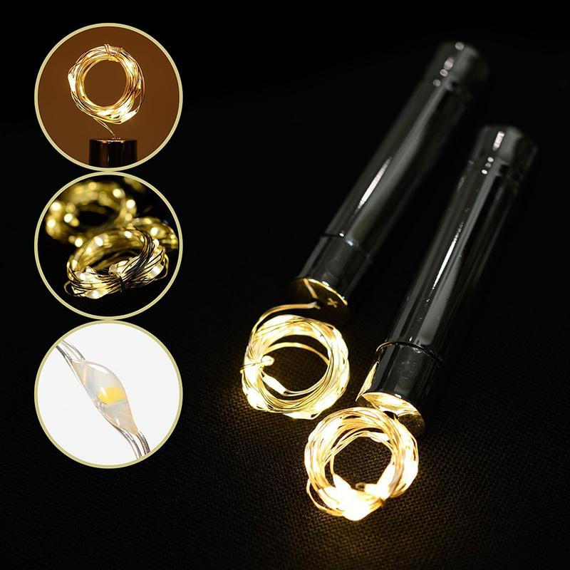 Светильник для вечеринки в виде бутылки вина, 15 светодиодов