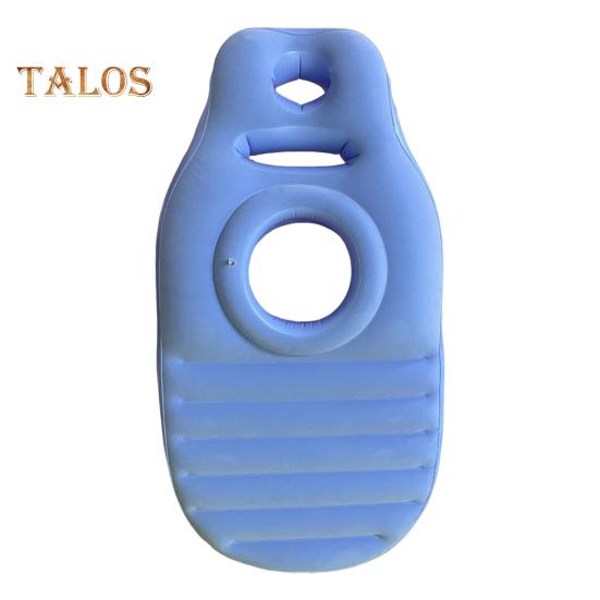 Надувной коврик для йоги для беременных, эргономичный матрас из ПВХ для поддержки сна с отверстием, герметичный, облегчающий боль во время беременности, надувная подушка для всего тела